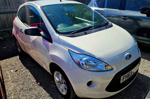 Ford Ka 1.2 Studio Euro 5 (s/s) 3dr Hatchback Petrol White